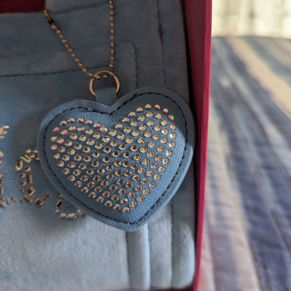 Juicy Couture Extra Spender Mini Tote In Heritage Blue - Picture 5 of 10